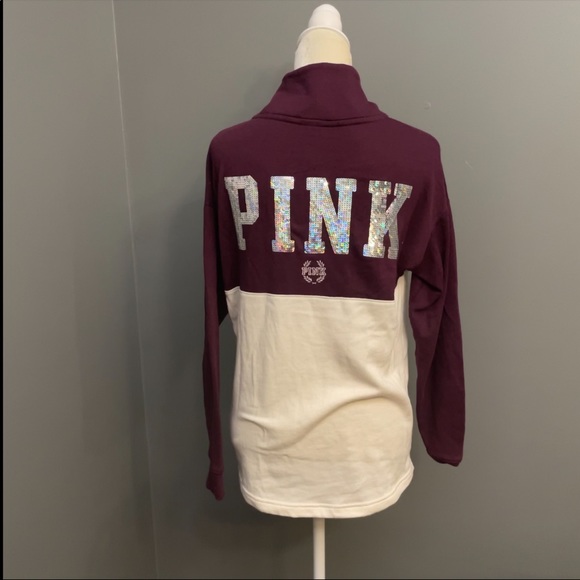 Victoria's Secret PINK Half Zip Pullover - Picture 6 of 9